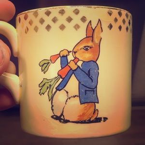 vintage peter the rabbit cup